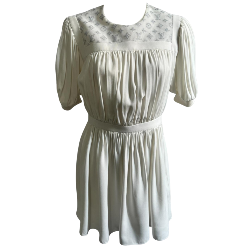 Robe Louis Vuitton blanche