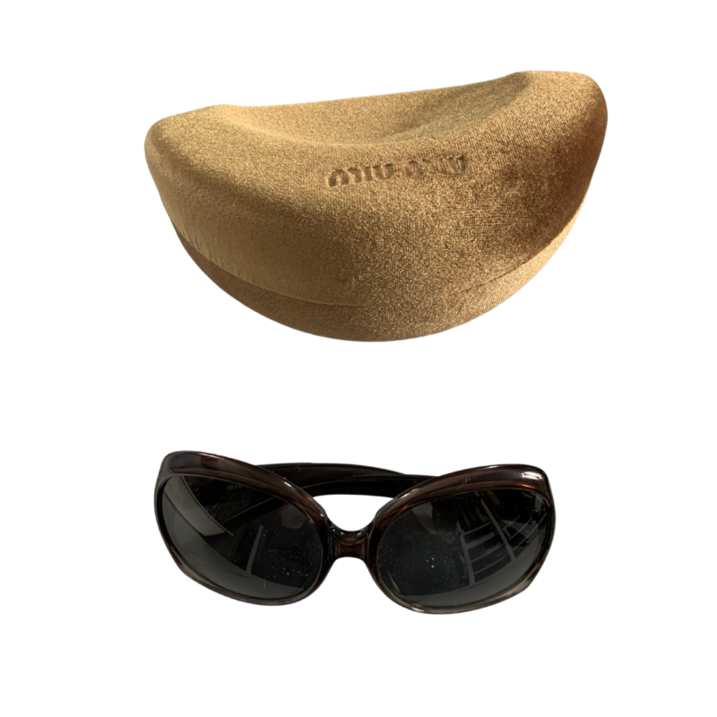 Lunettes Miu Miu marron