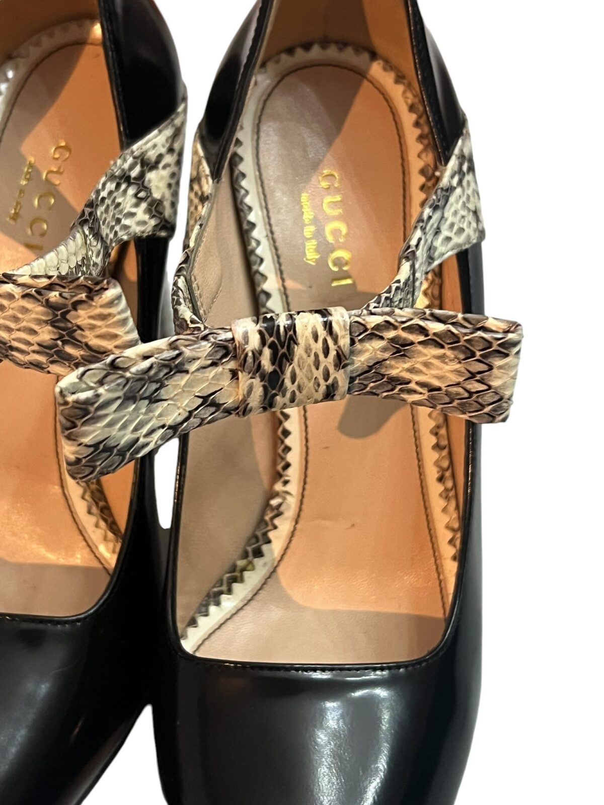 Escarpins Gucci, Neuf, pointure 37,5, talon 10,5, vue 4