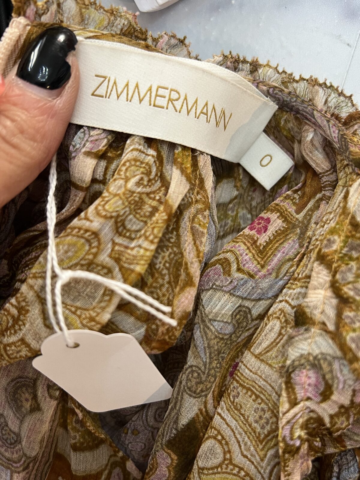 Robe longue Zimmermann, Excellent état, taille 36, vue 8