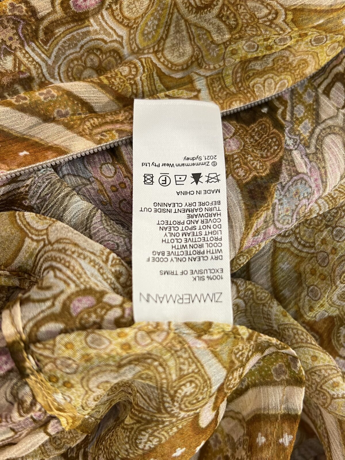 Robe longue Zimmermann, Excellent état, taille 36, vue 7
