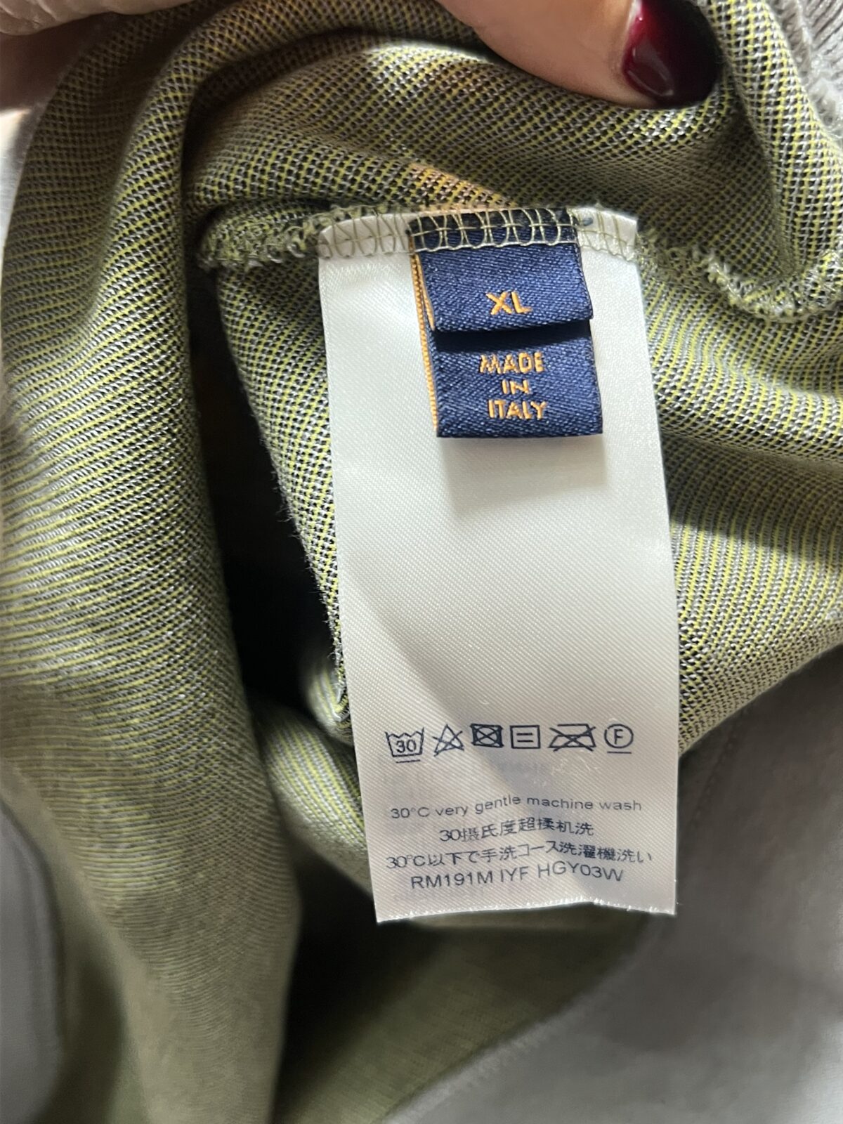 Pull Louis Vuitton, Bon état, taille XL, vue 8