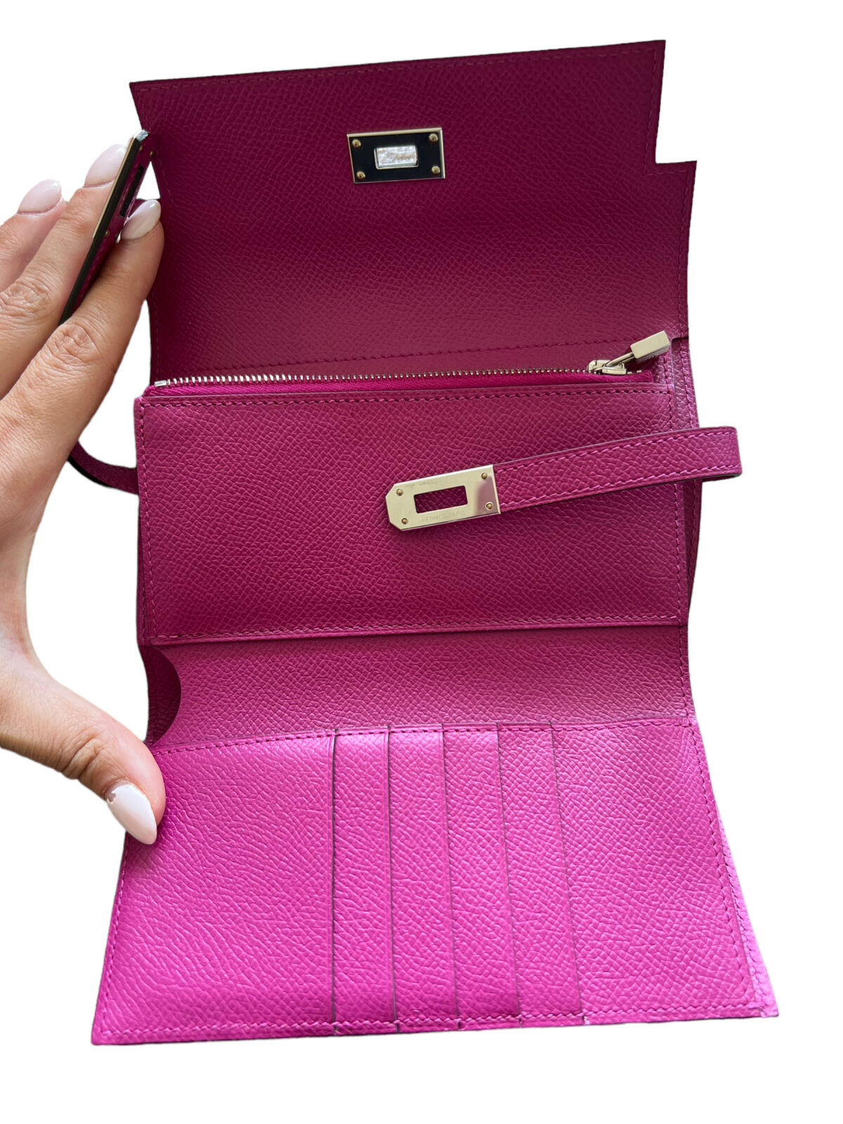 Porte-feuilles Kelly Hermès – Image 2
