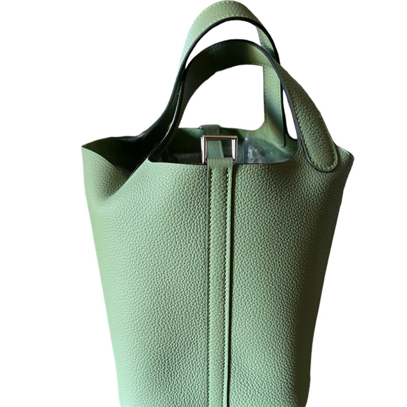 Mini Picotin Vert Criquet Hermès