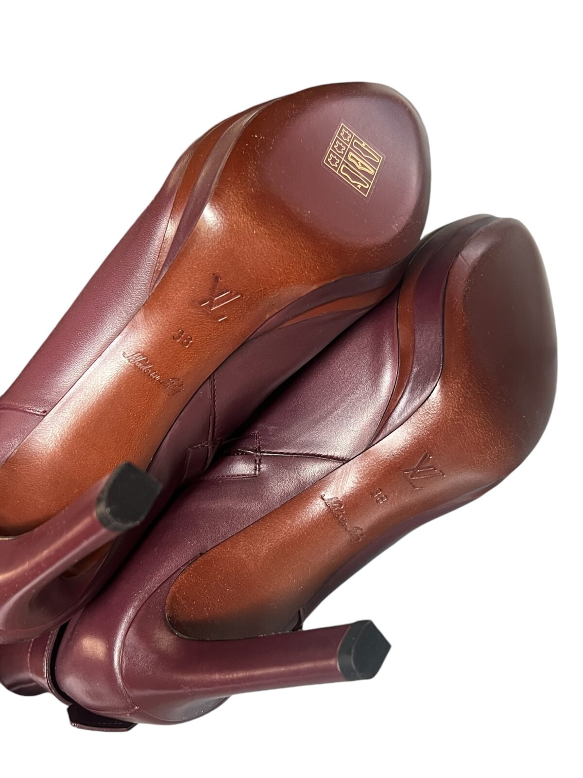 Bottines Louis Vuitton, Neuf, pointure 38,5, talon 10, vue 5