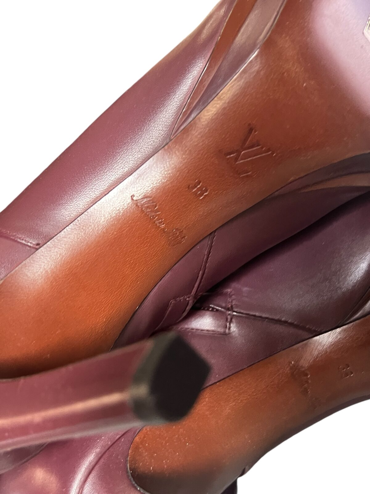 Bottines Louis Vuitton, Neuf, pointure 38,5, talon 10, vue 6