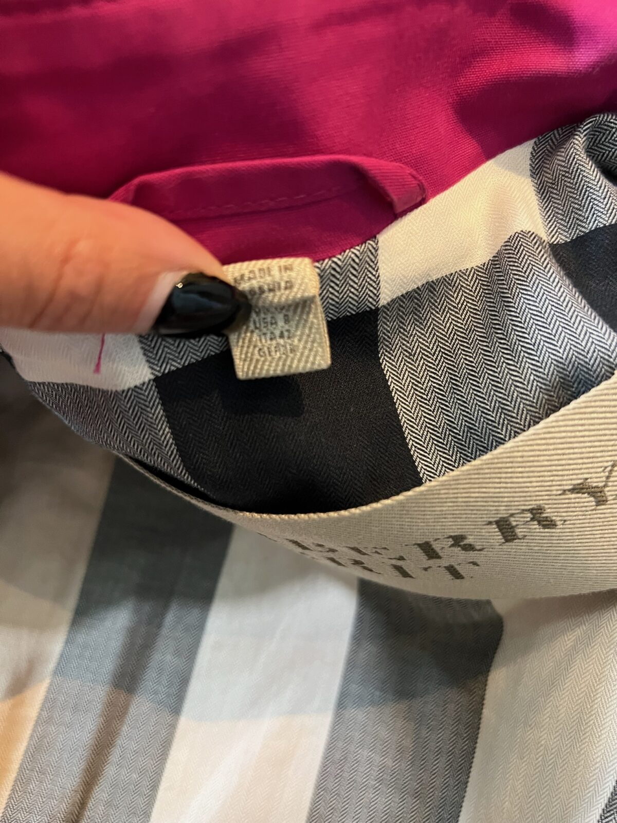Trench court Burberry, Très bon état, taille 40, vue 5