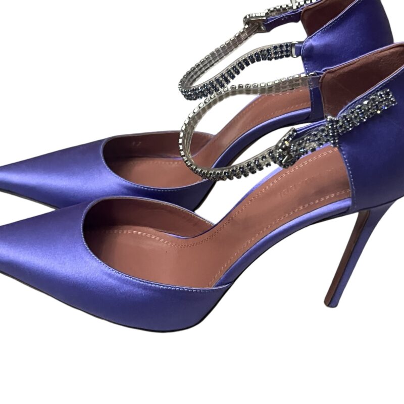 Escarpins Amina Muaddi, Neuf, pointure 38,5, talon 10, vue 2