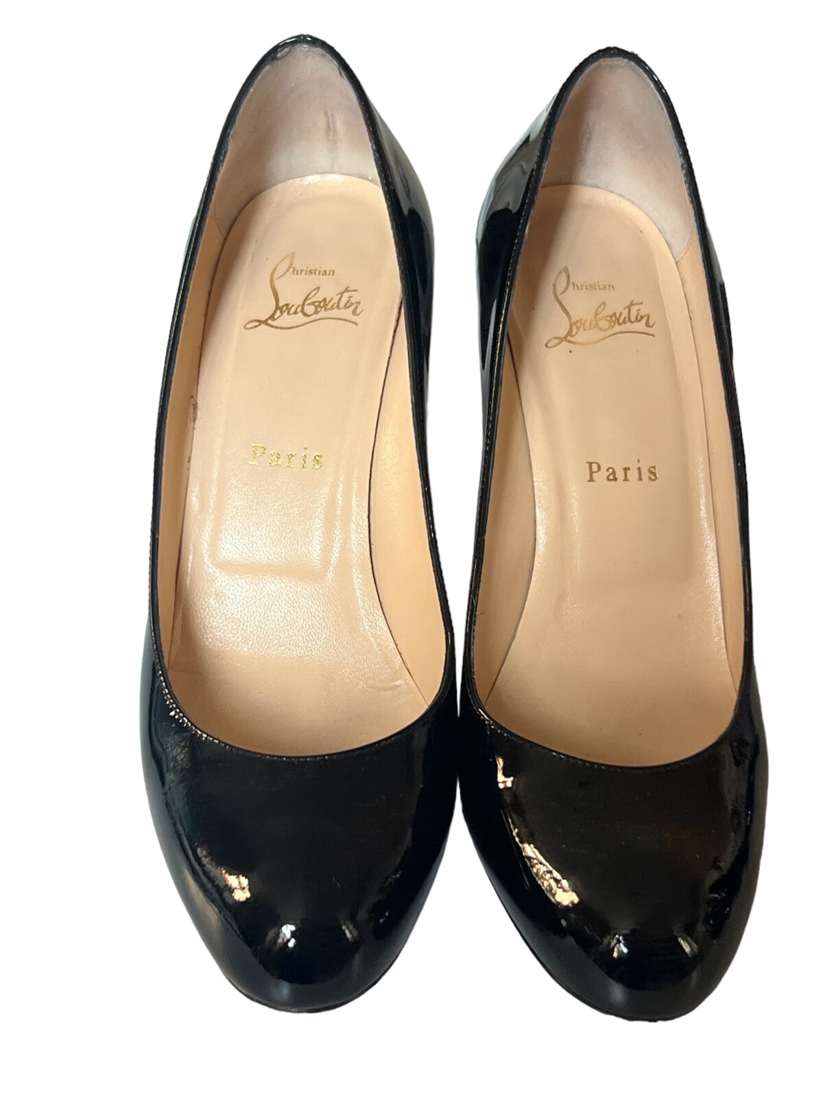 Escarpins Louboutin, Très bon état, pointure 38,5, talon 9, vue 4