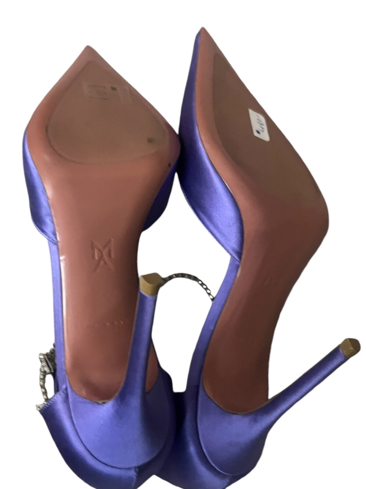 Escarpins Amina Muaddi, Neuf, pointure 38,5, talon 10, vue 6