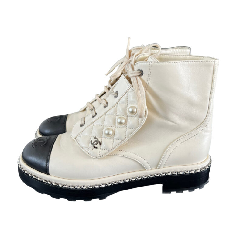 Bottines Chanel, Excellent état, pointure 39,5, vue 2