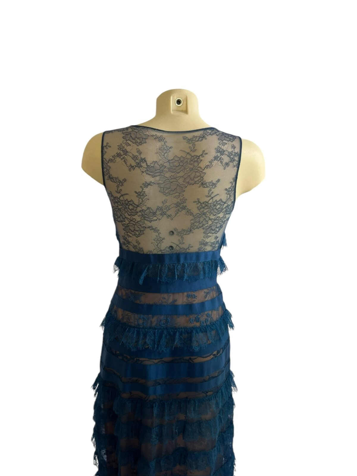 Robe longue Elie Saab bleu – Image 6