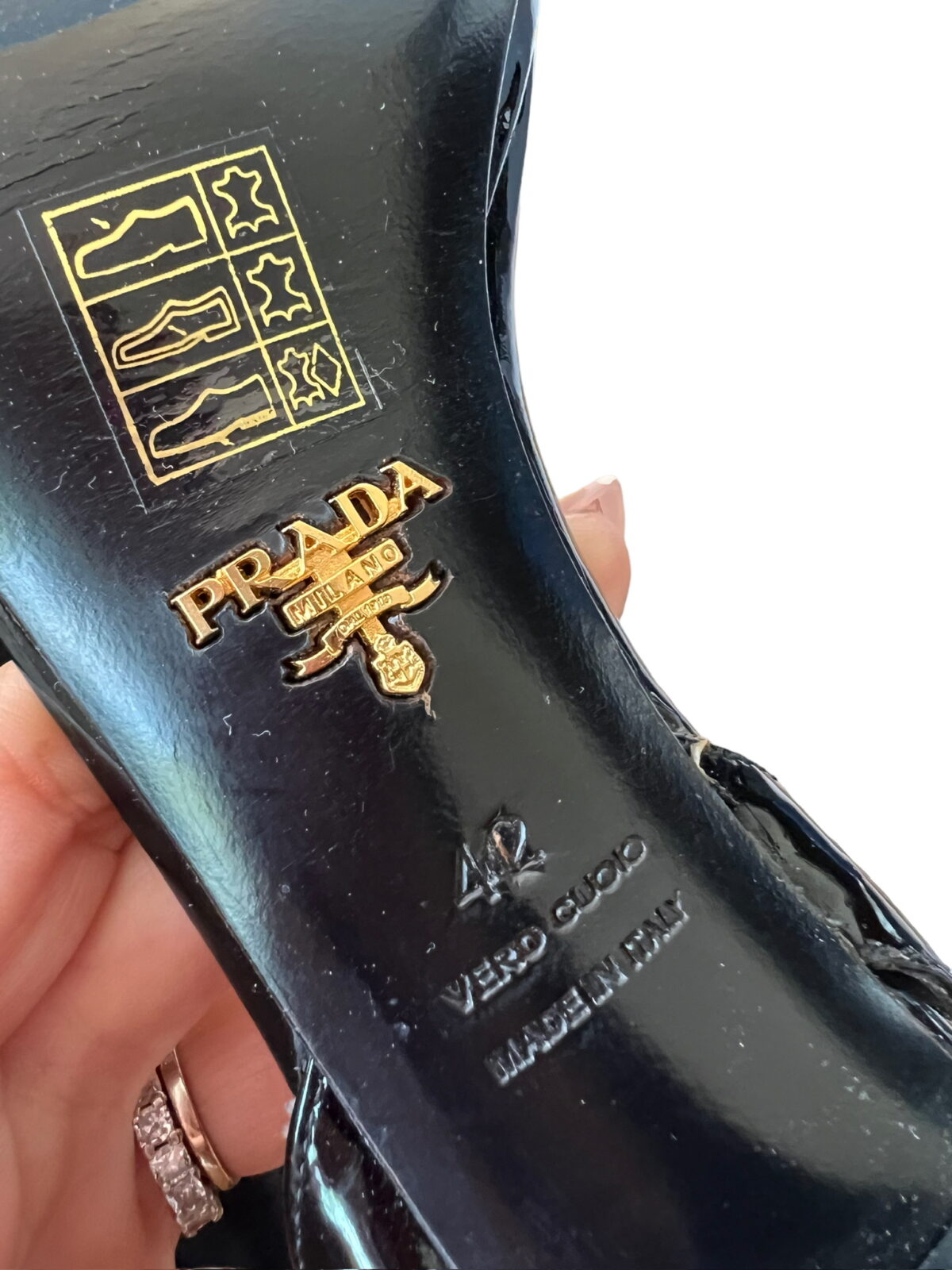 Sandales à talon Prada – Image 8