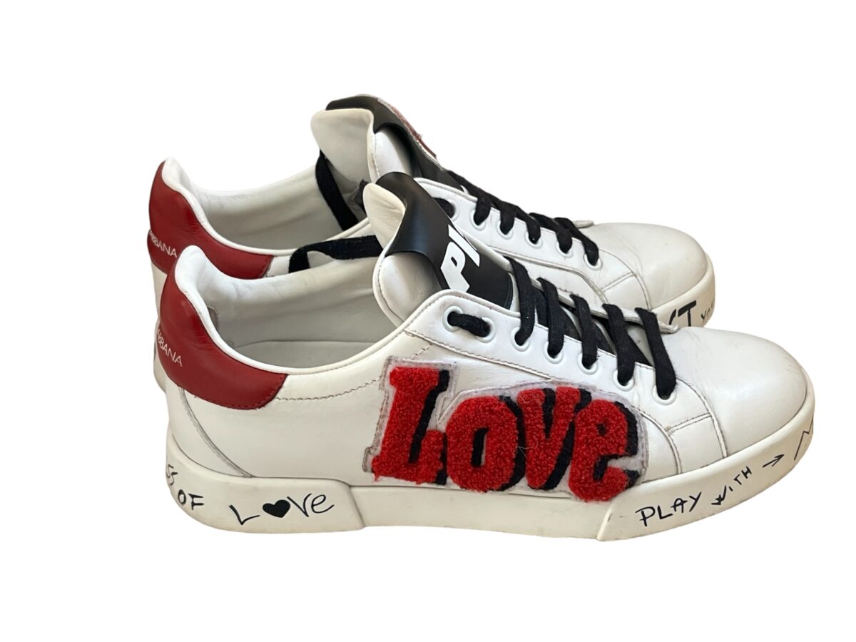 Baskets basses D&G Love graffiti – Image 2