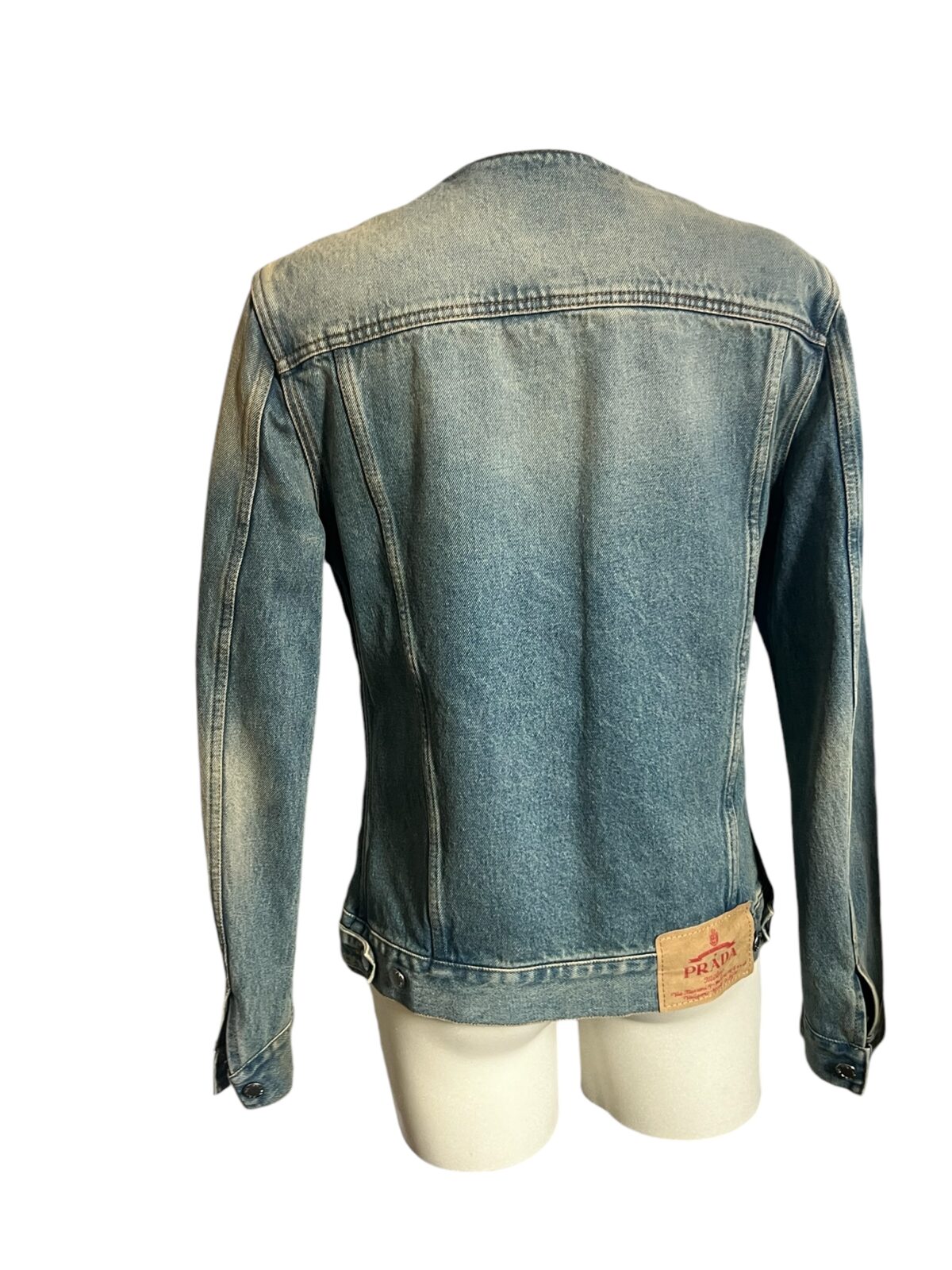 Veste en jean Prada, Excellent état, taille 38, vue 3