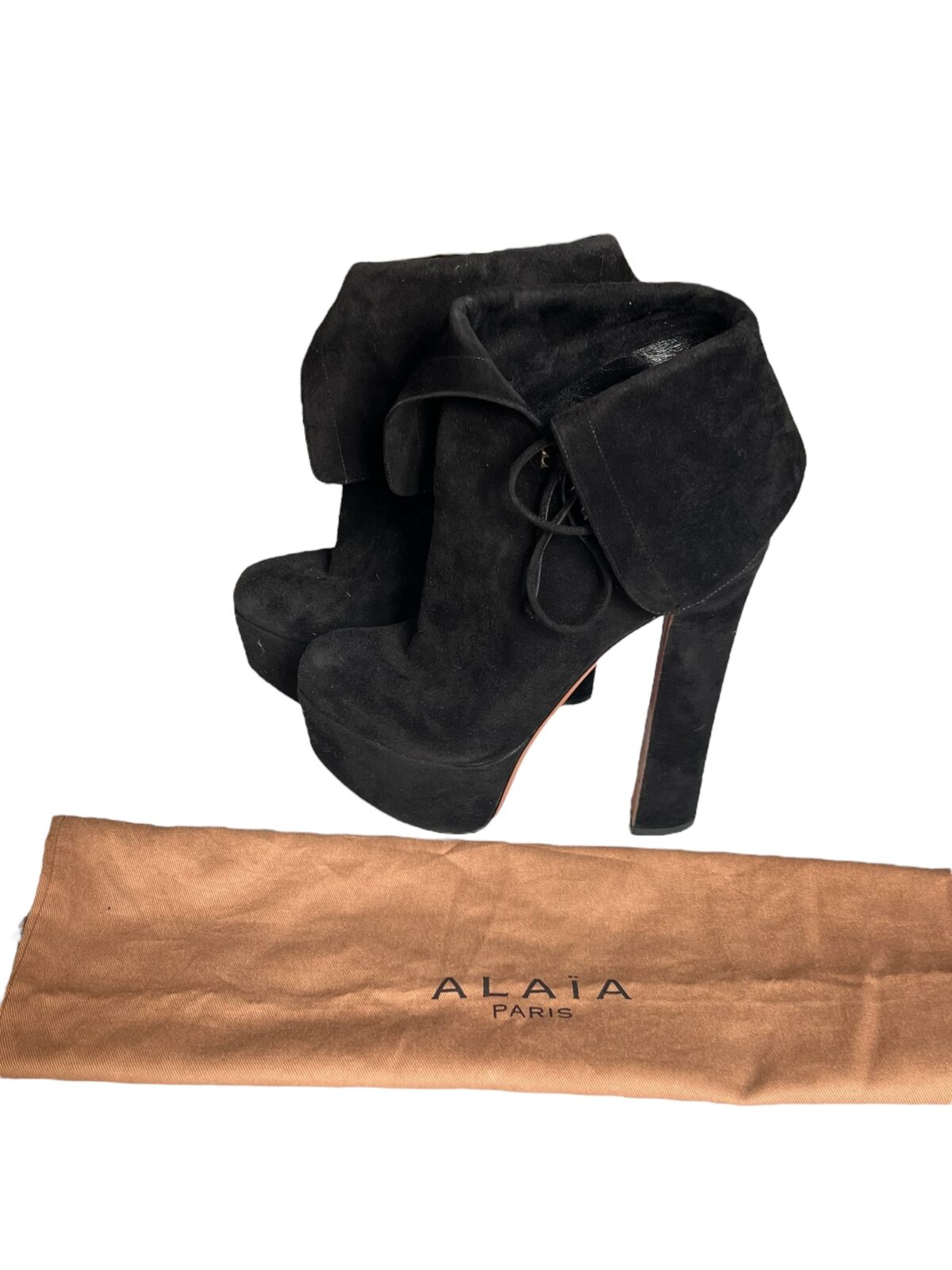 Bottines Alaïa, Très bon état, pointure 37,5, talon 15, vue 6