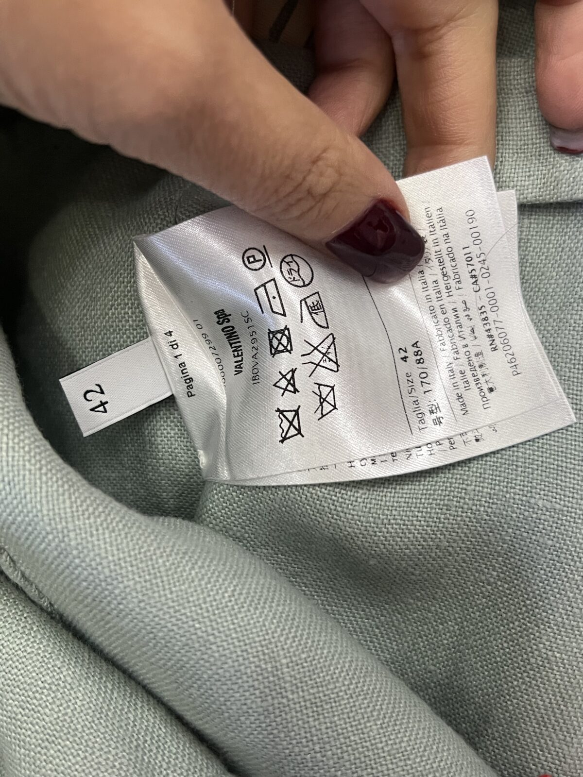 Robe Valentino, Neuf, taille 38, vue 7