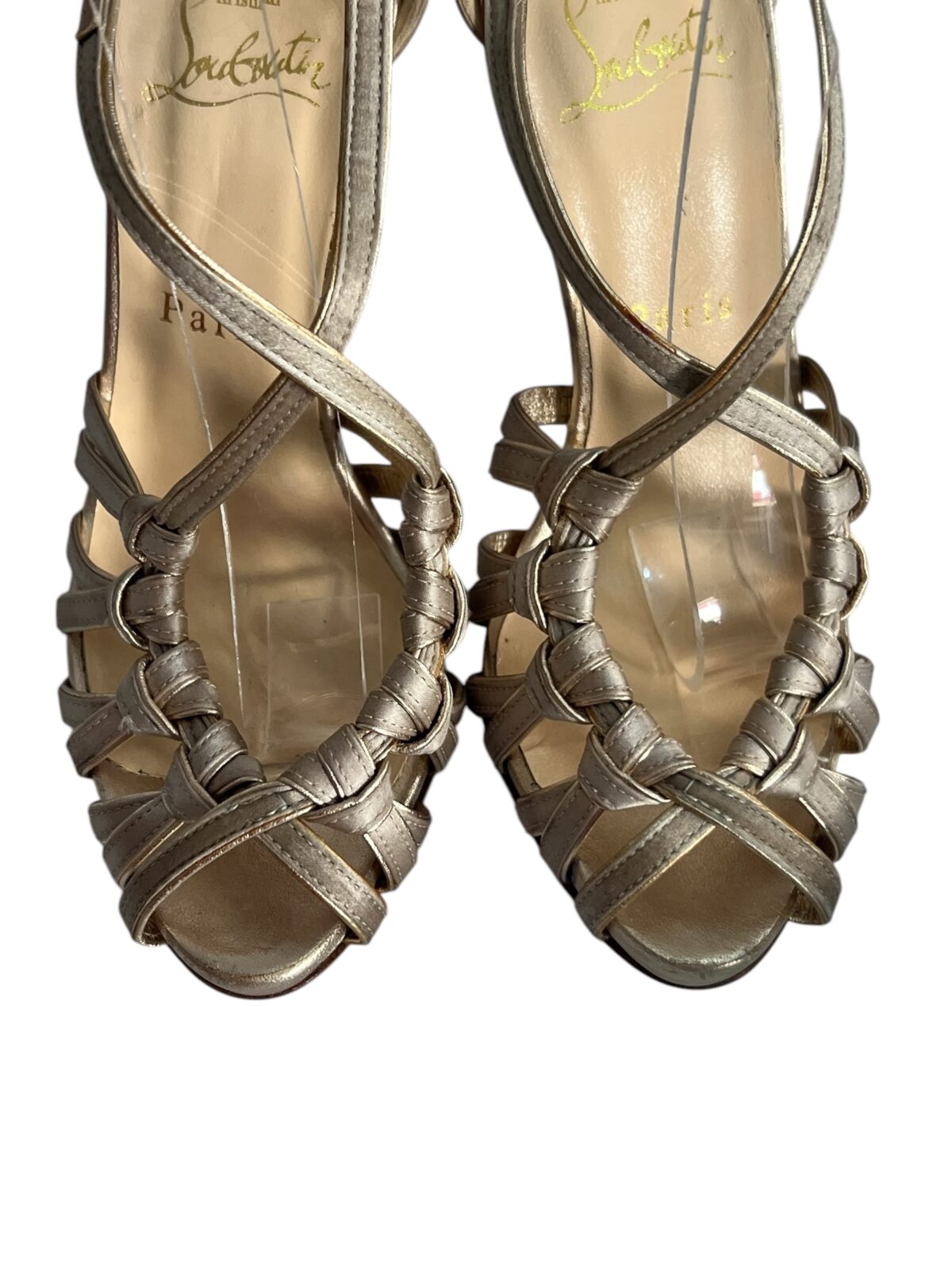 Sandales à talon Louboutin – Image 3