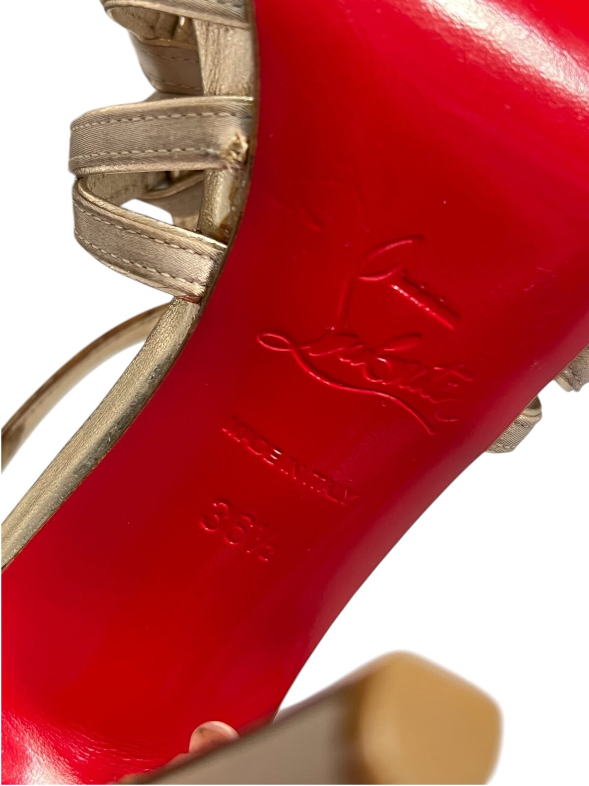 Sandales à talon Louboutin – Image 7