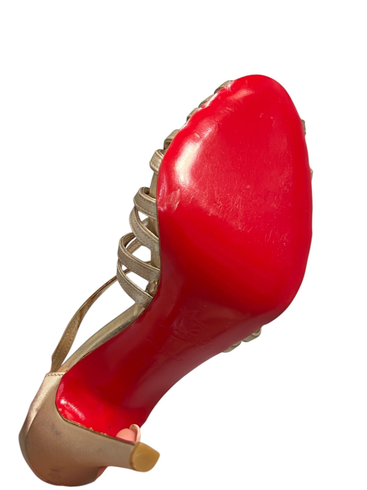 Sandales à talon Louboutin – Image 6