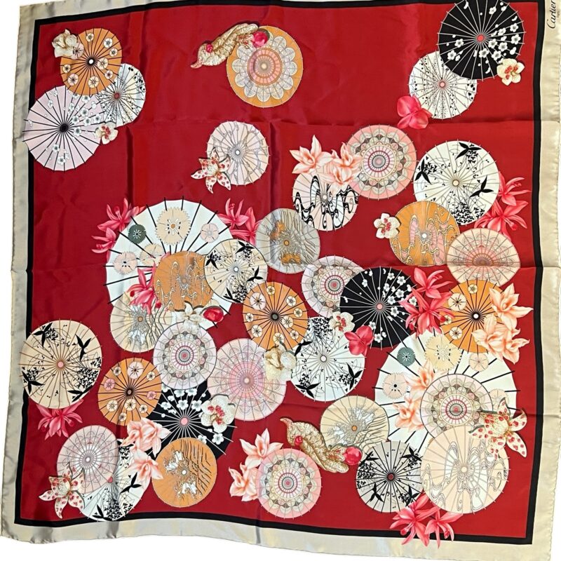 Foulard Cartier, Très bon état, vue 2