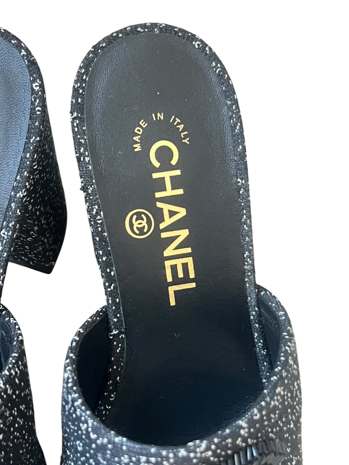 Sandales à talon Chanel – Image 4