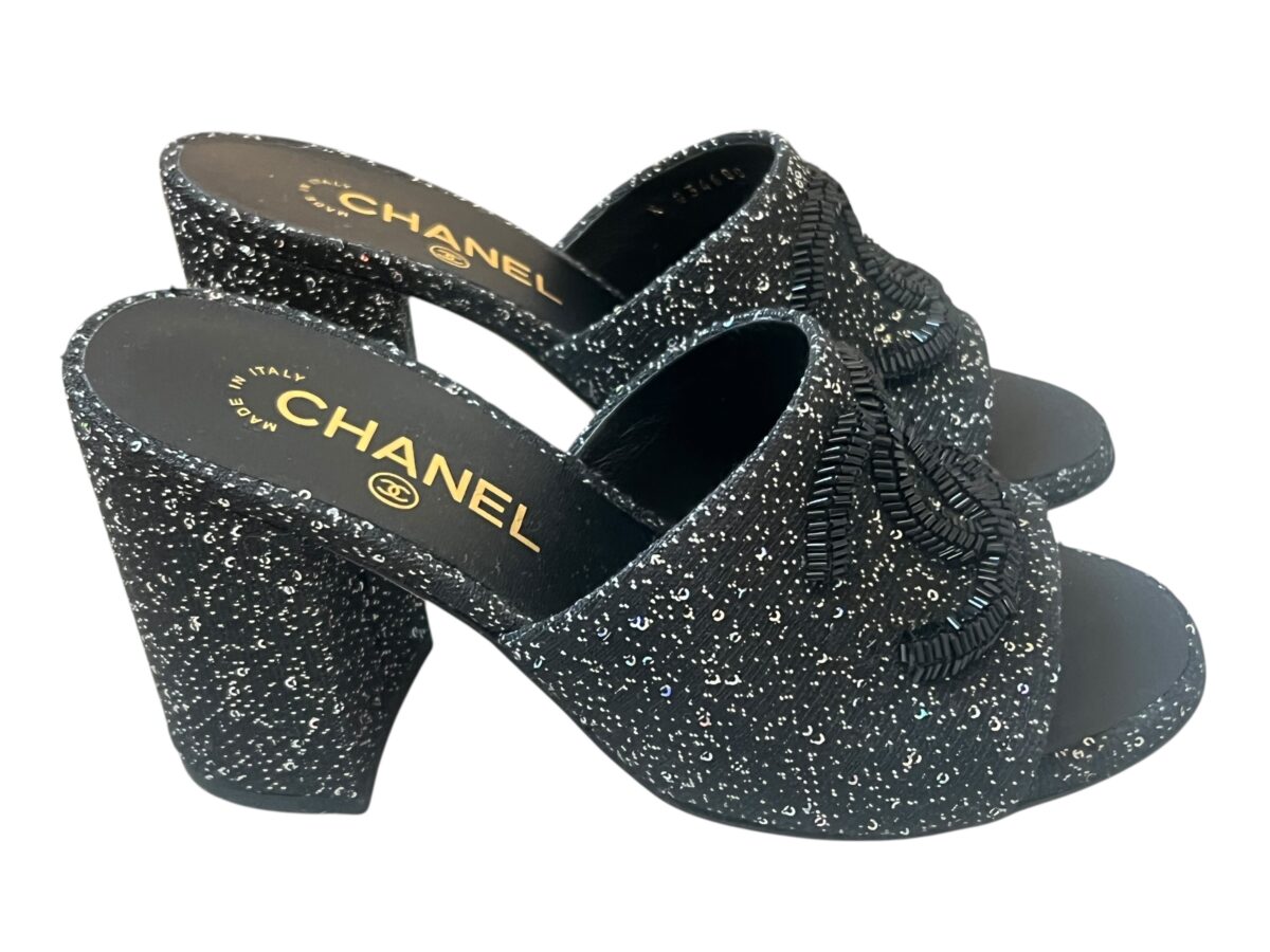 Sandales à talon Chanel – Image 2