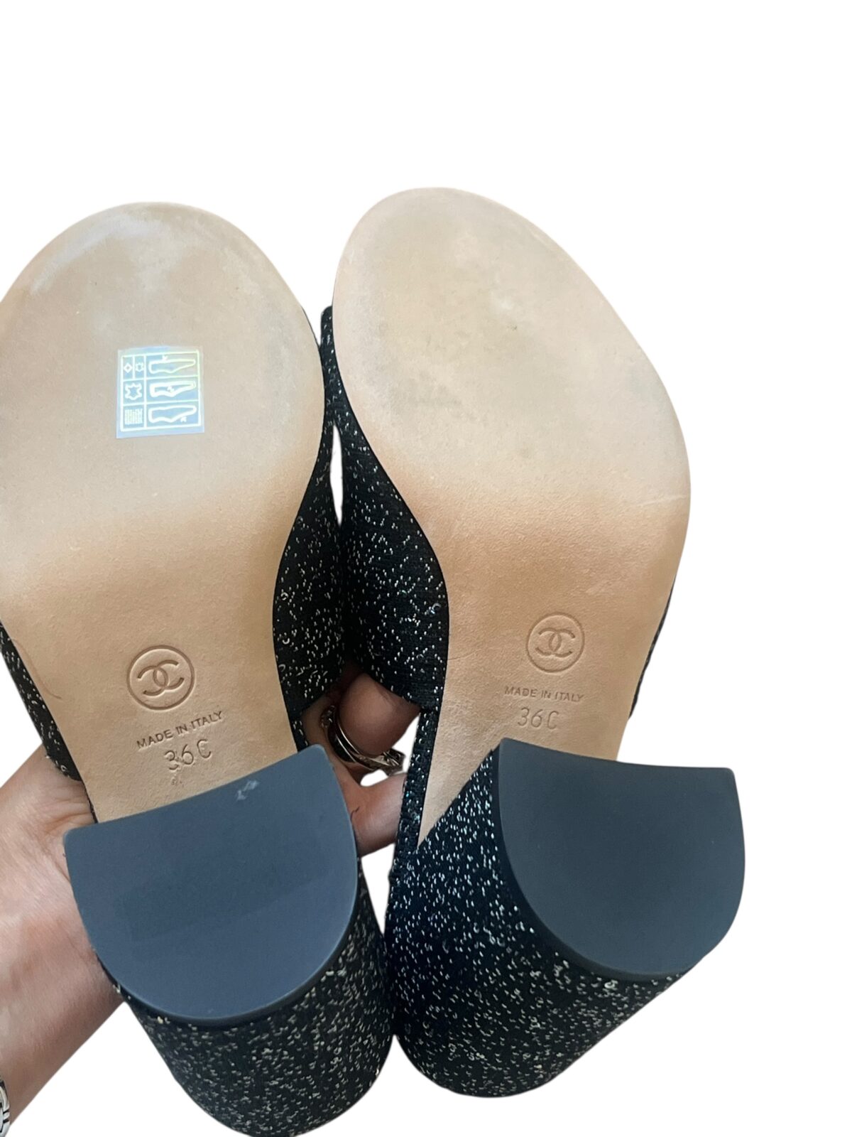 Sandales à talon Chanel – Image 6