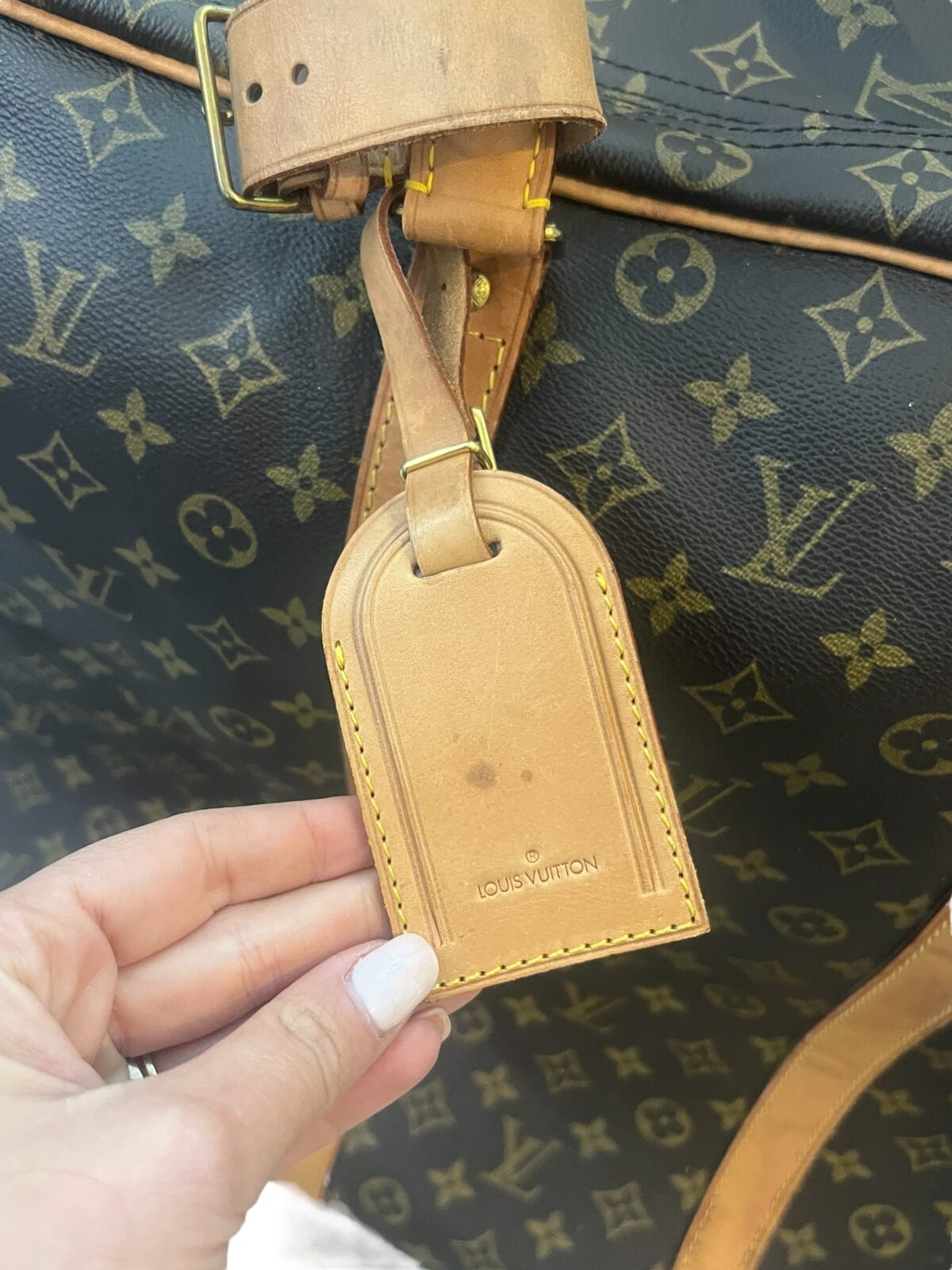 Valise Louis Vuitton, Très bon état, vue 10