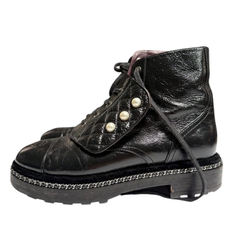Bottines Chanel, Très bon état, pointure 38, vue 2