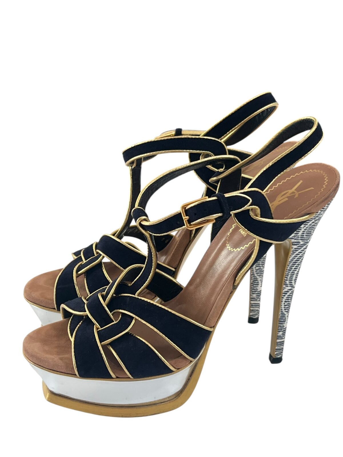 Sandales à talon Tribute Yves Saint Laurent