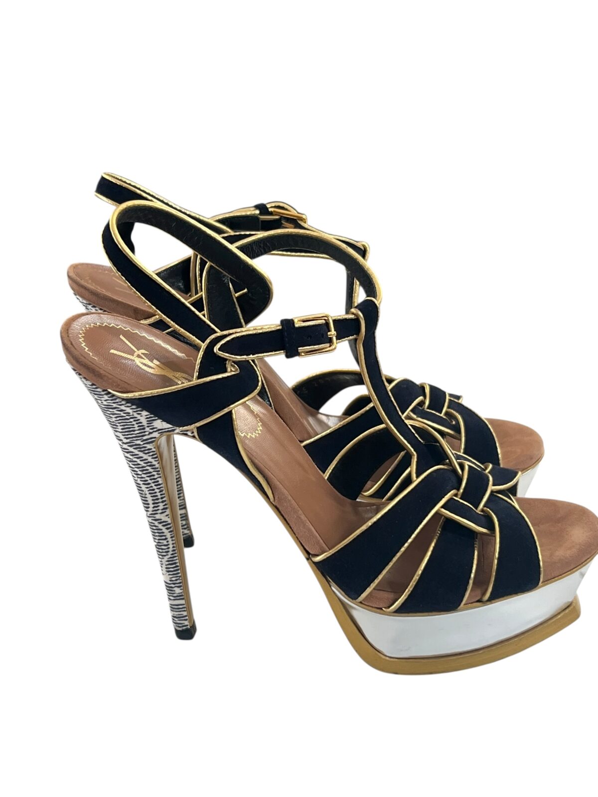 Sandales à talon Tribute Yves Saint Laurent – Image 2
