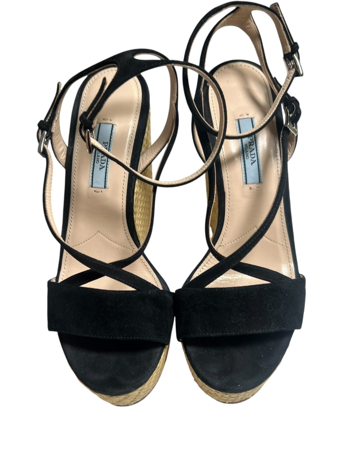 Sandales compensées Prada, Excellent état, pointure 37, vue 3
