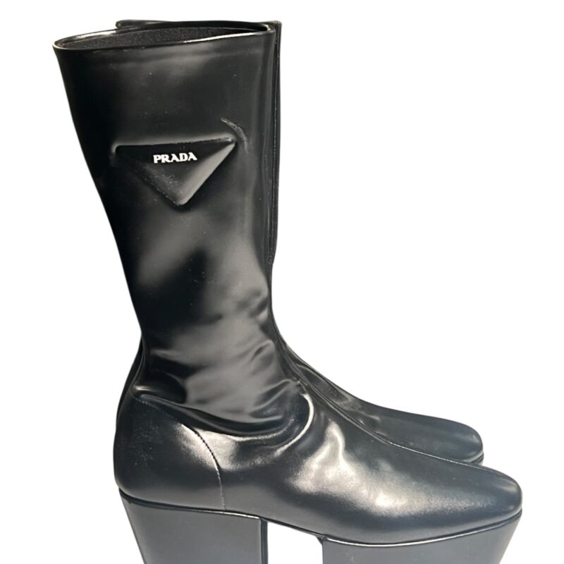 Bottes Prada, Très bon état, pointure 38, talon 7