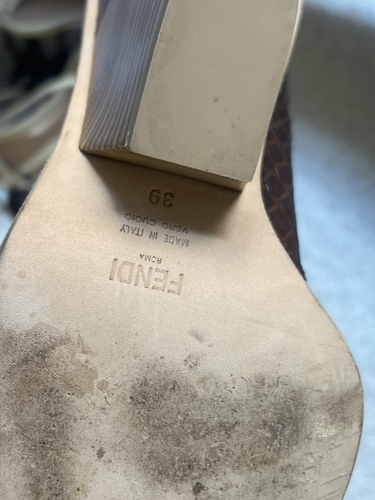 Bottines Fendi - seconde main BLUXE Geneve