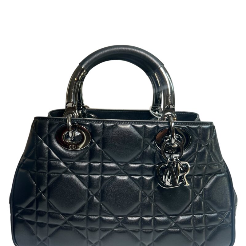 Sac Ladydior noir 95.22, Neuf