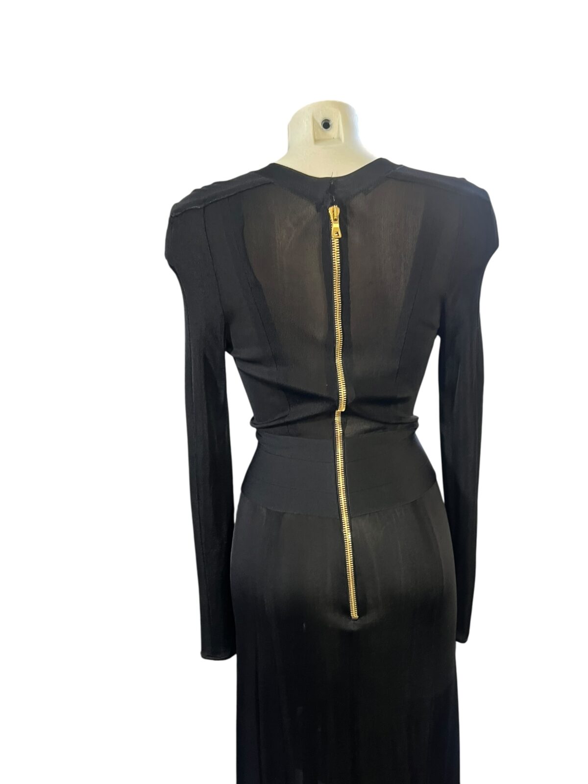 Robe Longue Balmain - seconde main BLUXE Geneve