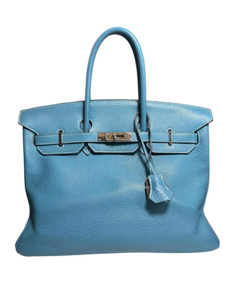 Birkin 35 Bleu Jeans
