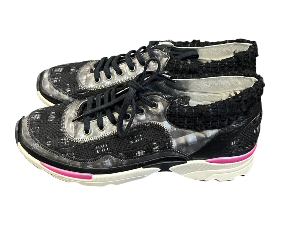 Baskets Chanel - seconde main BLUXE Geneve