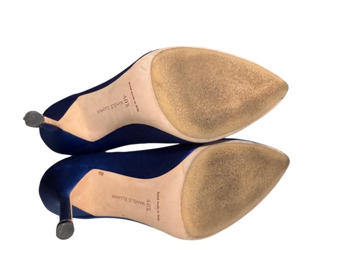 Escarpins Manolo Blahnik - seconde main BLUXE Geneve