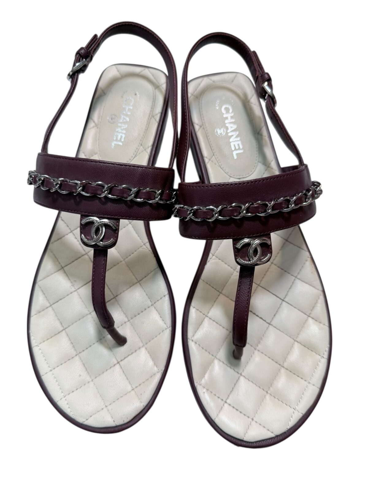 Sandales Chanel - seconde main BLUXE Geneve