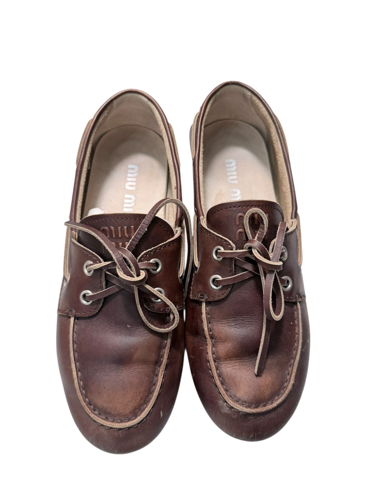 Mocassins Miu Miu - seconde main BLUXE Geneve
