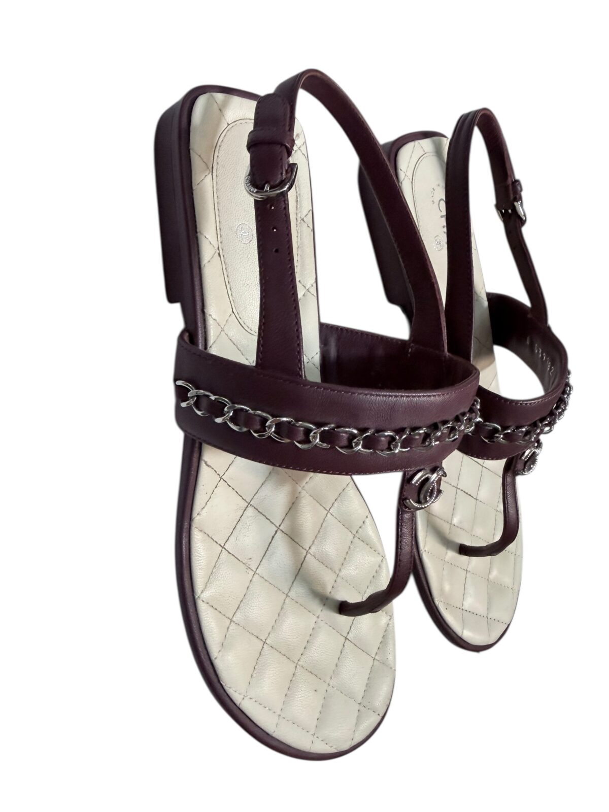 Sandales Chanel - seconde main BLUXE Geneve