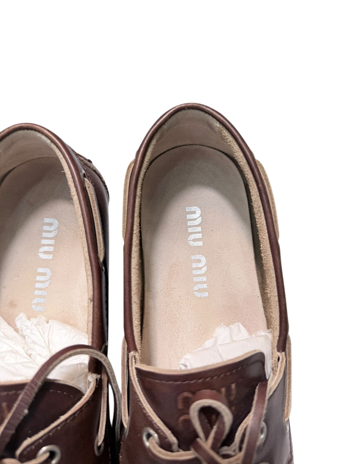 Mocassins Miu Miu - seconde main BLUXE Geneve