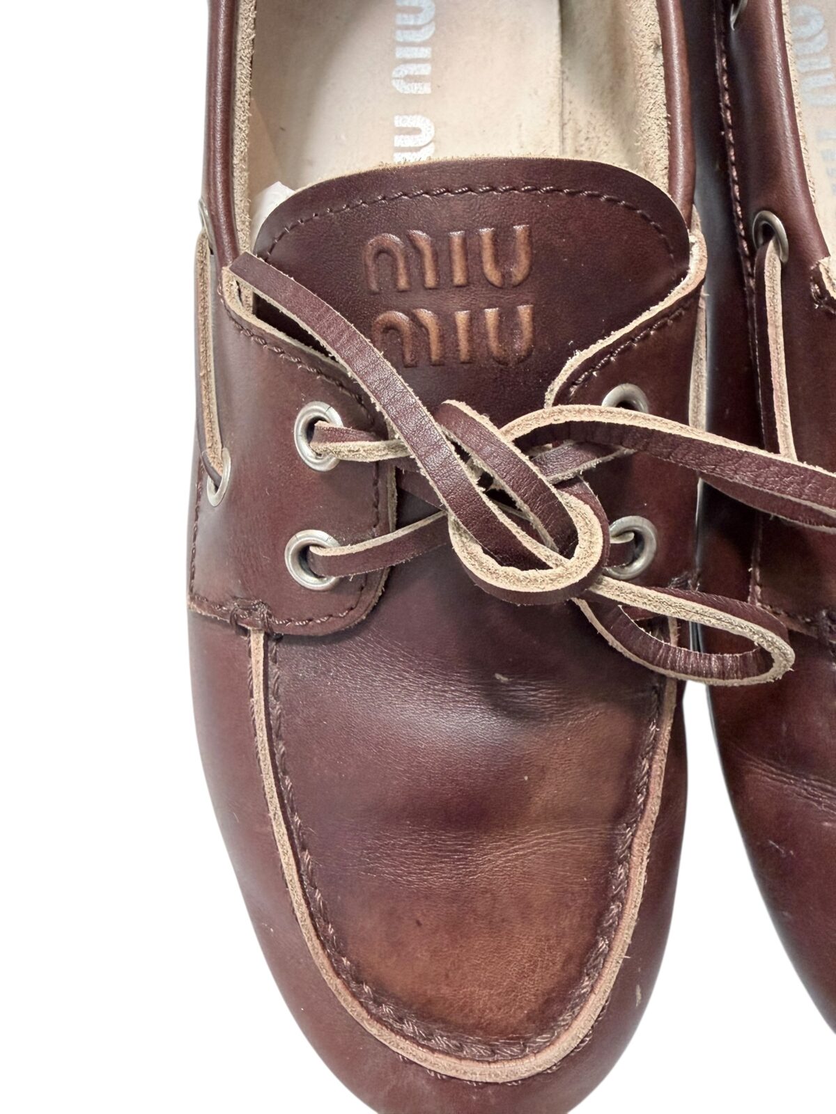 Mocassins Miu Miu - seconde main BLUXE Geneve
