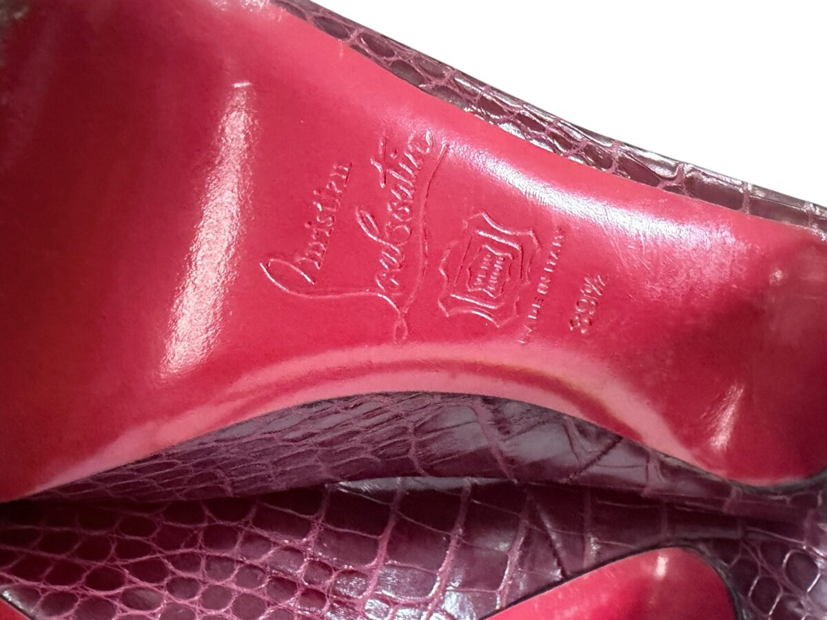 Escarpins Louboutin - seconde main BLUXE Geneve