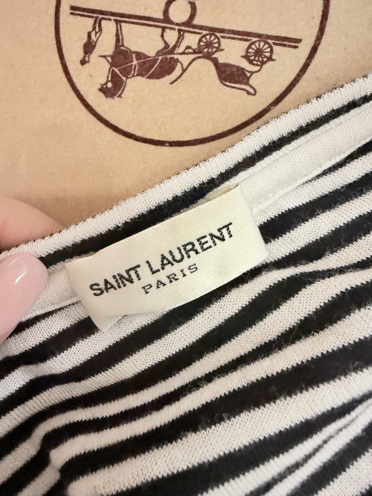 T-shirt Saint Laurent - seconde main BLUXE Geneve