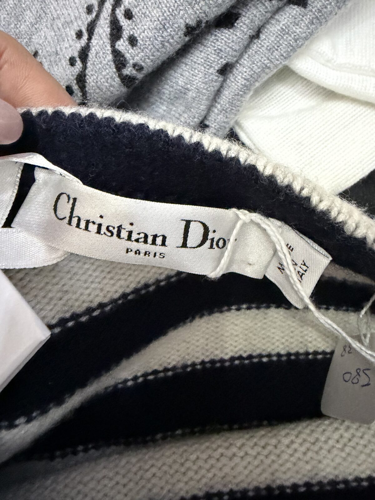 Pull Dior - seconde main BLUXE Geneve