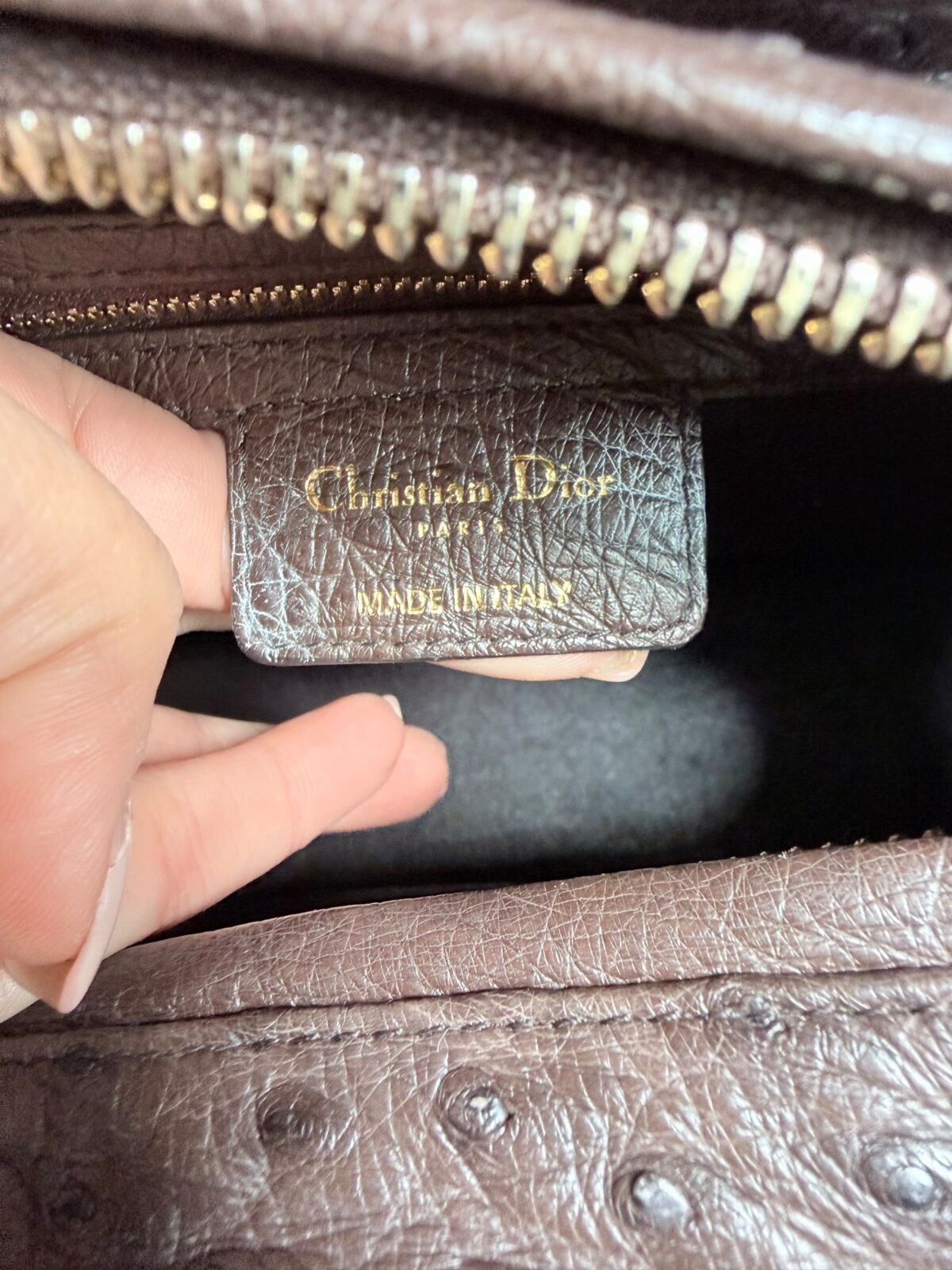 Sac Lady Dior - seconde main BLUXE Geneve
