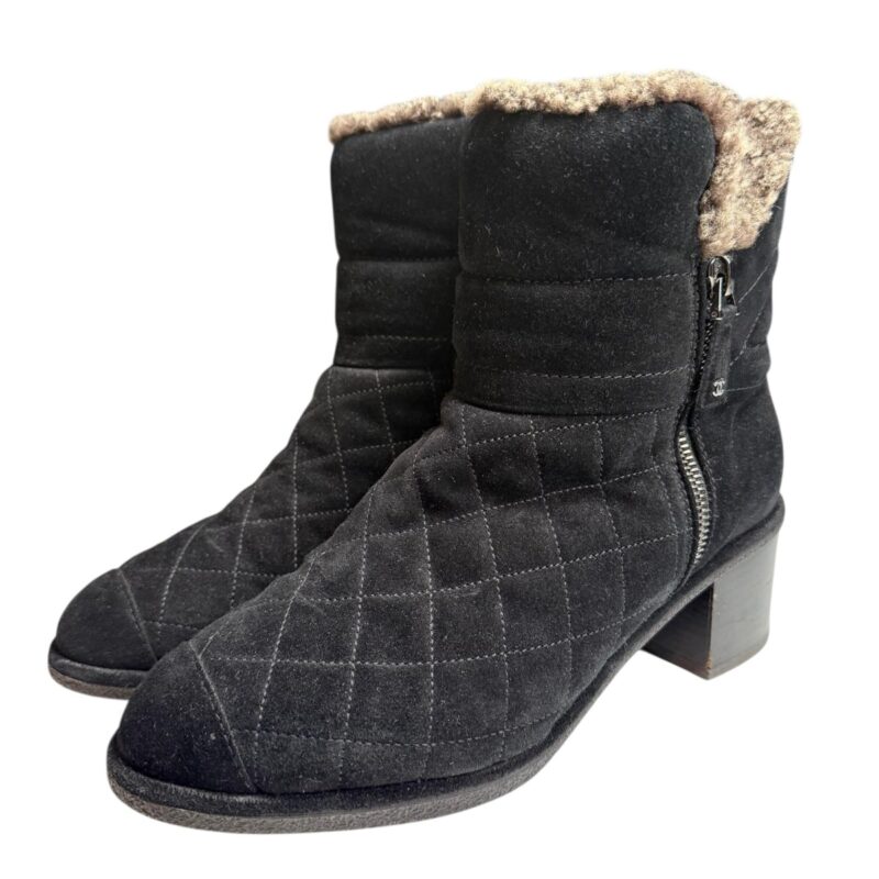 Bottines Chanel - seconde main BLUXE Geneve